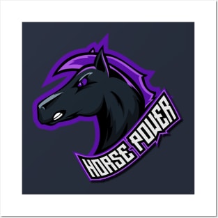 Horse Power Mascot Posters and Art